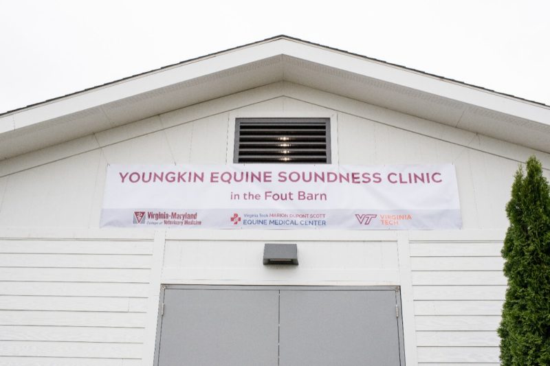 Video and Photos: Youngkin Equine Soundness Clinic Dedication Event