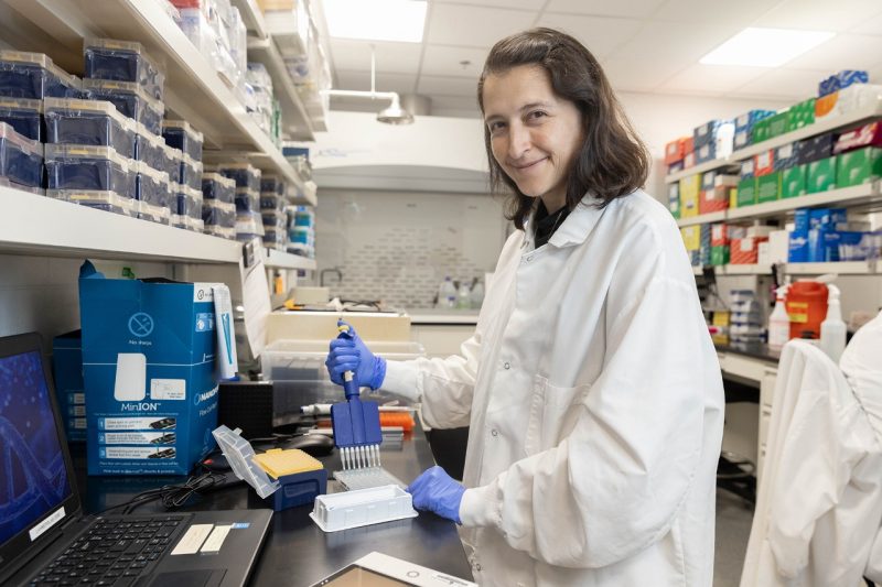 Photo of Lina Rodriguez Salamanca, Instructor and Plant Disease Clinic Manager and Diagnostician, School of Plant and Environmental Science at Virginia Tech